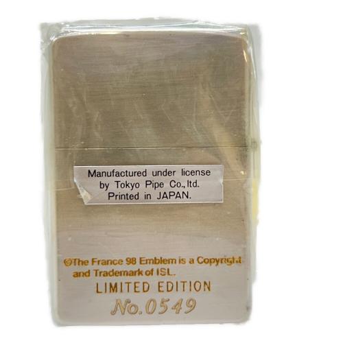 ZIPPO (ジッポ) オイルライター 1998年 フランスワールドカップ キーホルダーセット