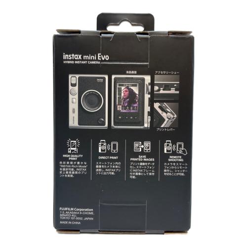 FUJIFILM (フジフィルム) インスタントカメラ instax mini Evo チェキ