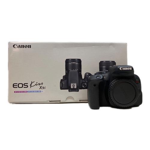 CANON (キヤノン) デジタル一眼レフカメラ EOS Kiss X9i Wズームキット 2017年発売