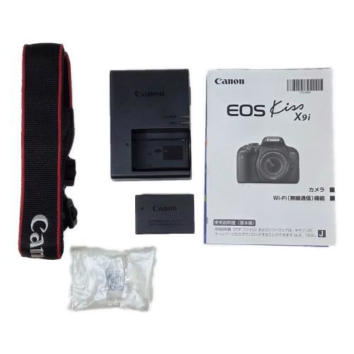 CANON (キヤノン) デジタル一眼レフカメラ EOS Kiss X9i Wズームキット 2017年発売