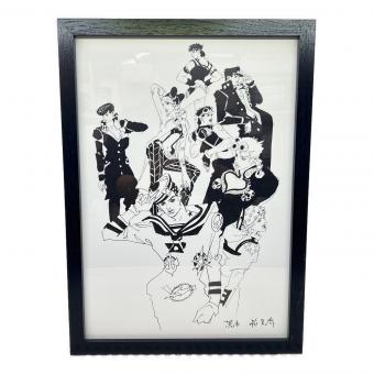 ジョジョの奇妙な冒険 (ジョジョノキミョウナボウケン) ドローイングアート 複製原画 キャラクターグッズ @