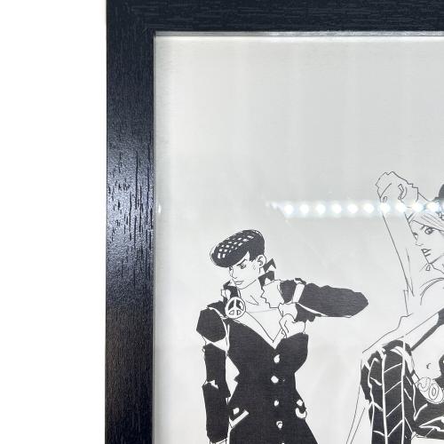 ジョジョの奇妙な冒険 (ジョジョノキミョウナボウケン) ドローイングアート 複製原画 キャラクターグッズ @