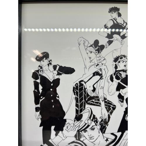 ジョジョの奇妙な冒険 (ジョジョノキミョウナボウケン) ドローイングアート 複製原画 キャラクターグッズ @