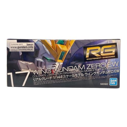 BANDAI (バンダイ) RG 1/144 XXXG-00W0 ウイングガンダムゼロ EW ガンプラ