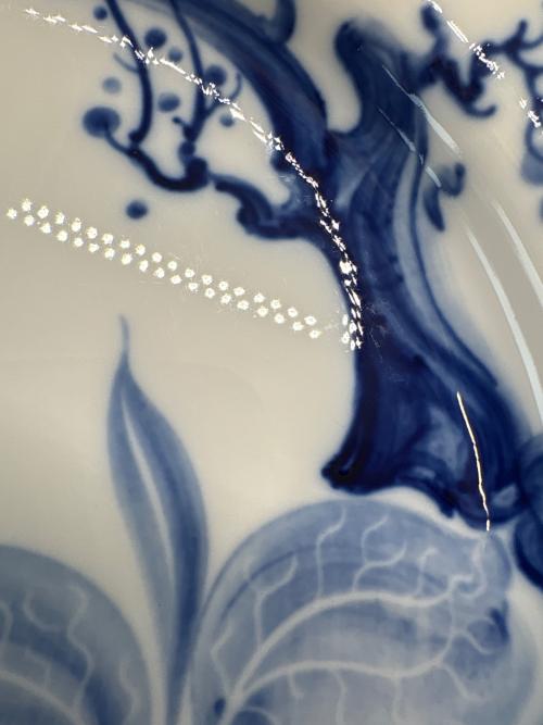 Meissen (マイセン) プレート 20cm ブルーオーキッド