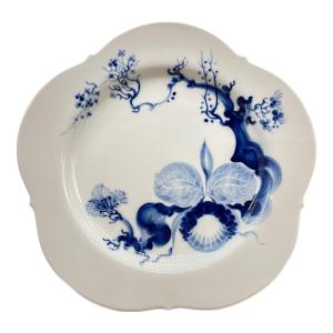 Meissen (マイセン) プレート 20cm ブルーオーキッド