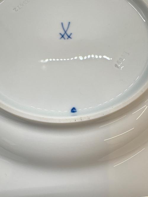 Meissen (マイセン) プレート 20cm ブルーオーキッド
