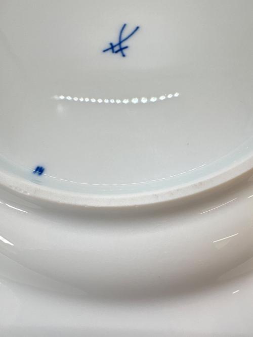 Meissen (マイセン) プレート 20cm ブルーオーキッド