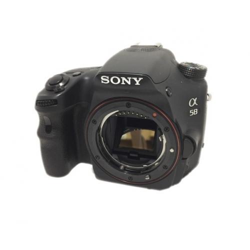 SONY (ソニー) デジタル一眼レフカメラ SLT-A58 2040万画素(総画素) APS-C 専用電池 SDXCカード対応 6023621