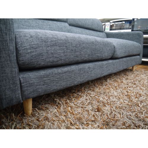 超目玉 期間限定 美品 ニトリ 3人がけソファ グレー 開店祝い Traverserdl Com