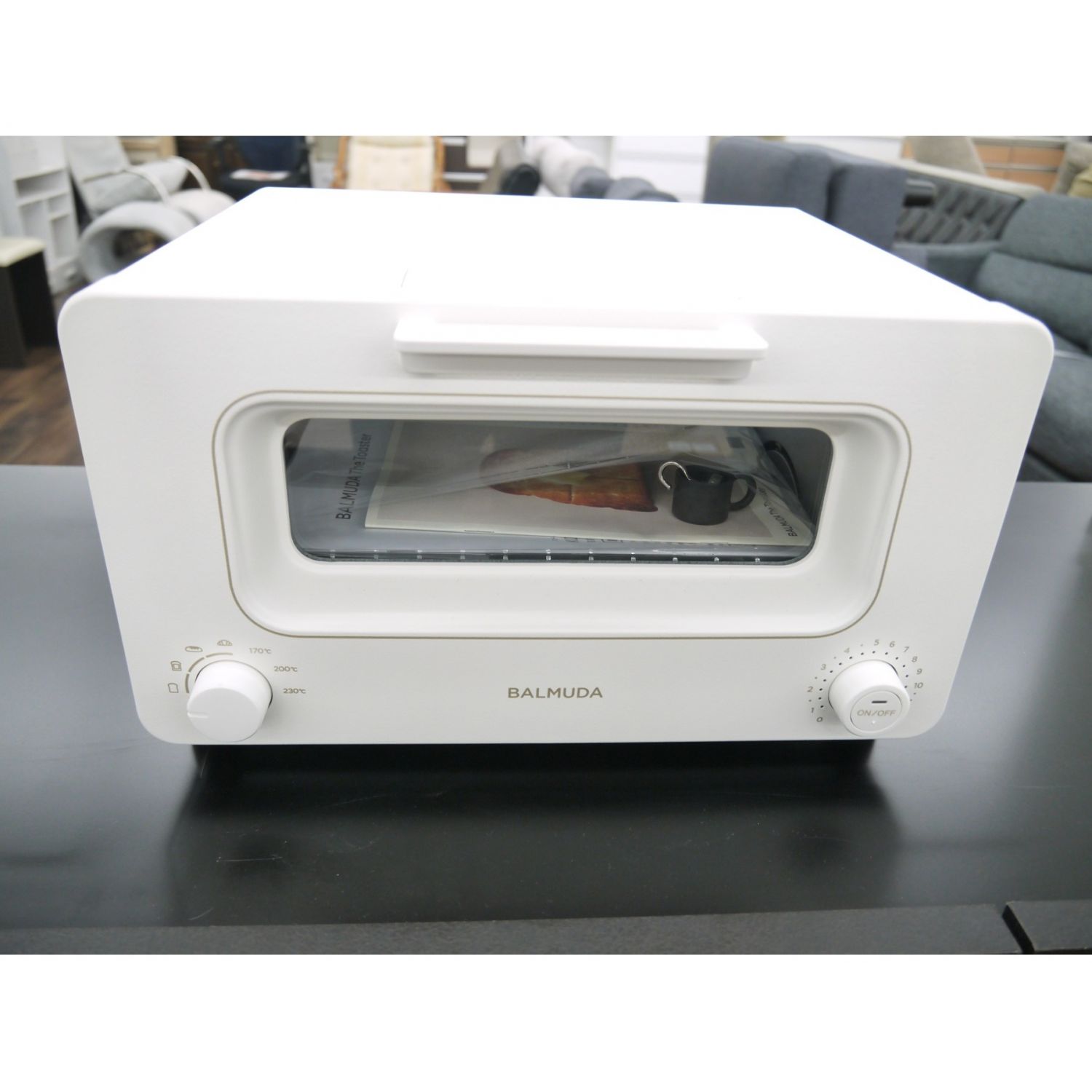 品質保証 バルミューダ BALMUDA チャコー… K05A-CG Toaster The 電子レンジ/オーブン