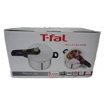 T-Fal (ティファール) 圧力鍋 Secure neo PSCマーク(圧力鍋)有 未使用品