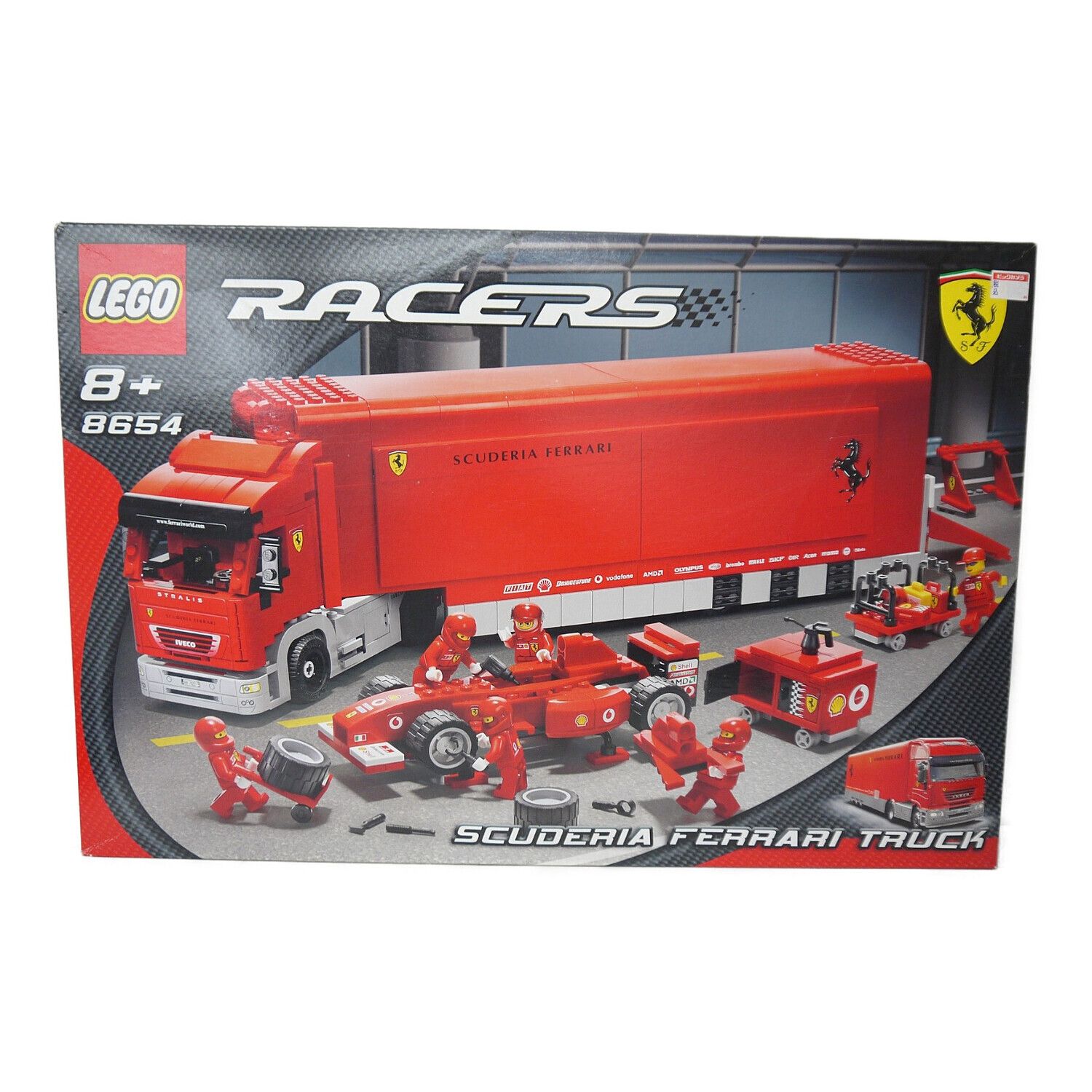 LEGO ブロック スクーデリア フェラーリ Ｆ1 トランスポーター RACERS