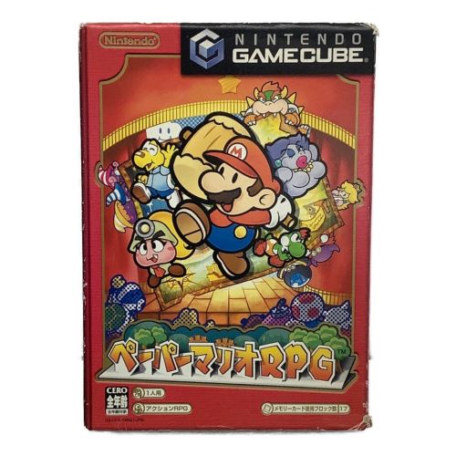 ペーパーマリオRPG 任天堂 NINTENDO GAMECUBE 新品-