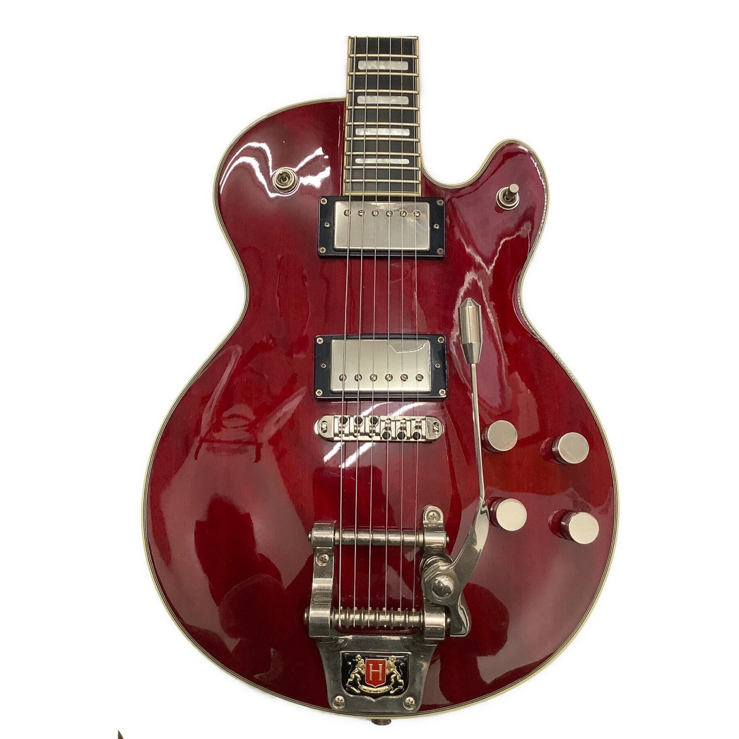 高評価！ ☆最終！Hagstrom ハグストロム エレキギター シルバー 