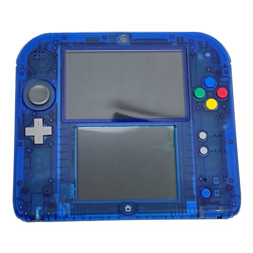 Nintendo2DS ポケットモンスター青 限定パック - 家庭用ゲーム本体
