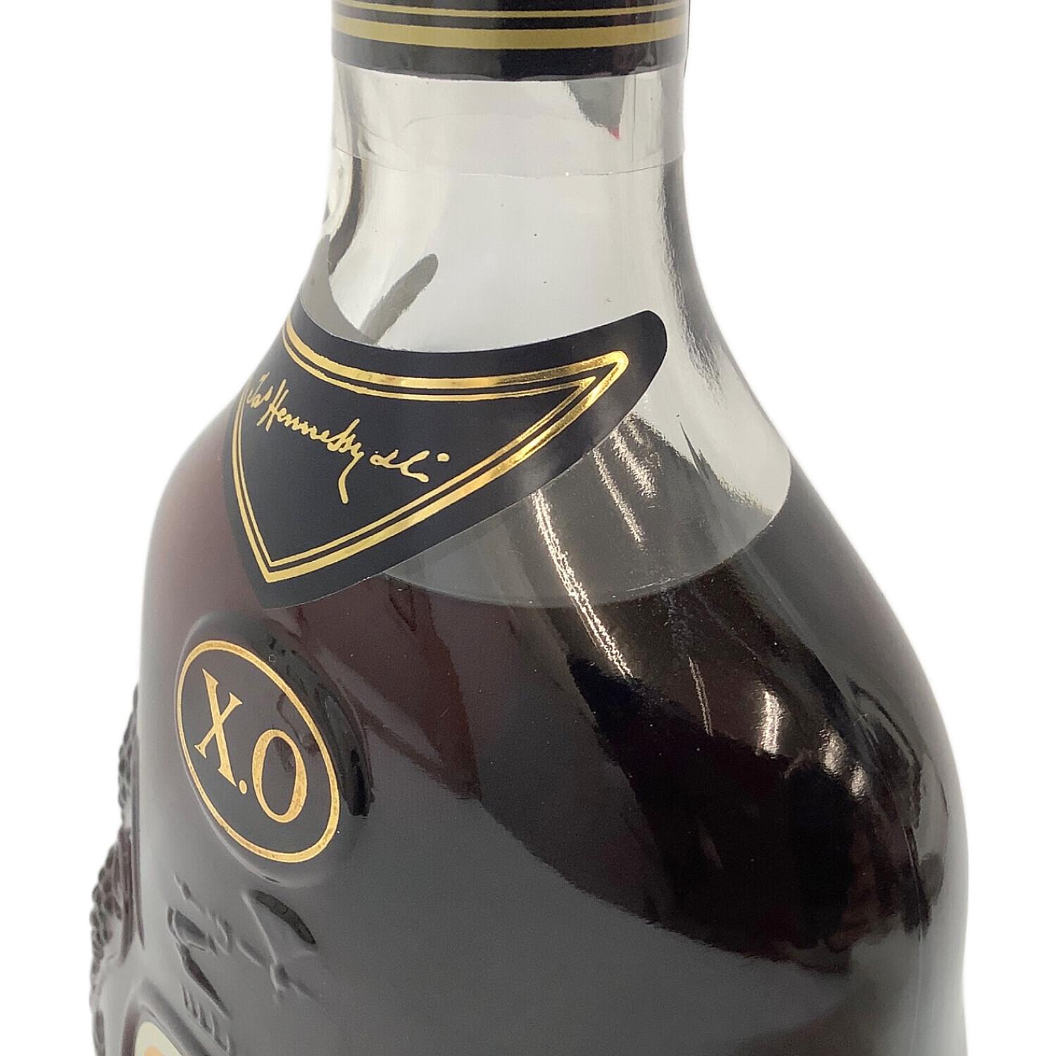 未開栓 Hennessy XO 金キャップ 700ml コニャック ヘネシー Hennessy ヘネシー XO 金キャップ クリアボトル 旧ラベル ヴィンテージ
