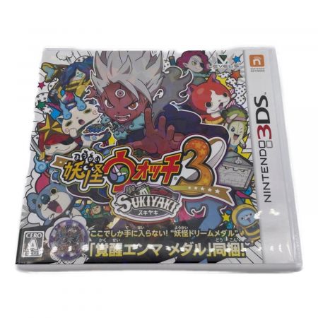 妖怪ウォッチ3 SUKIYAKI 3DS用ソフト メダル欠品 CERO A (全年齢対象)