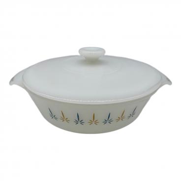 Fire-King ファイヤーキング ホワイト オーバル レフリジレーター Fire-King ファイヤーキング ホワイト オーバル レフリジレーター