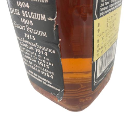 ジャックダニエル バーボン 赤紙封 700ml 旧ボトル 未開封