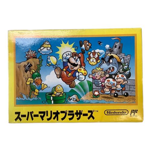 ファミコン用ソフト スーパーマリオブラザーズ -