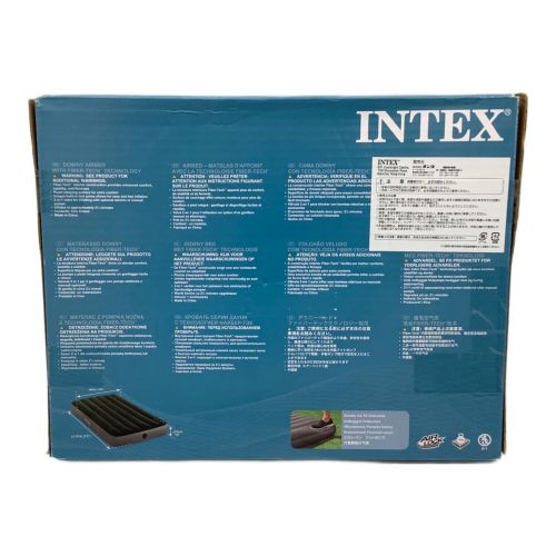 INTEX インテックス ダウニーエアーベッド DURA-BEAM DOWNY AIRBED 99×191×25cm