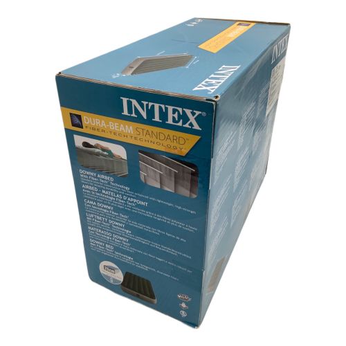 INTEX インテックス ダウニーエアーベッド DURA-BEAM DOWNY AIRBED 99×191×25cm