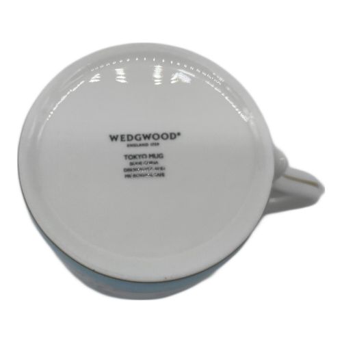 Wedgwood (ウェッジウッド) マグカップ ワンダーラスト 東京マグ ボーダーブルー