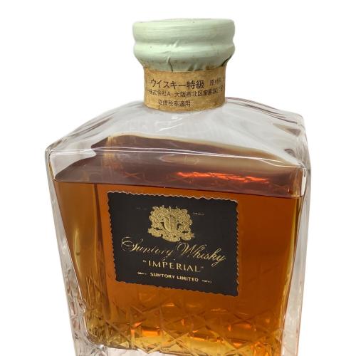 サントリー ジャパニーズウィスキー インペリアル ＊目減り有 600ml 未開封