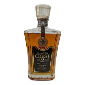 サントリー ウィスキー 700ml クレスト 12年 未開封