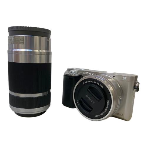 SONY (ソニー) ミラーレス一眼カメラ ダブルズームレンズキット α6000