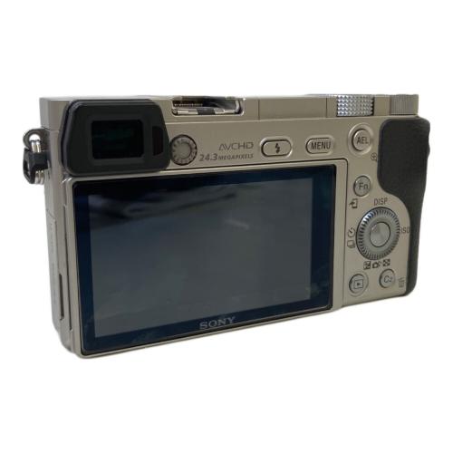 SONY (ソニー) ミラーレス一眼カメラ ダブルズームレンズキット α6000