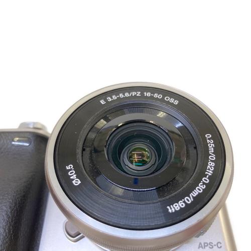 SONY (ソニー) ミラーレス一眼カメラ ダブルズームレンズキット α6000