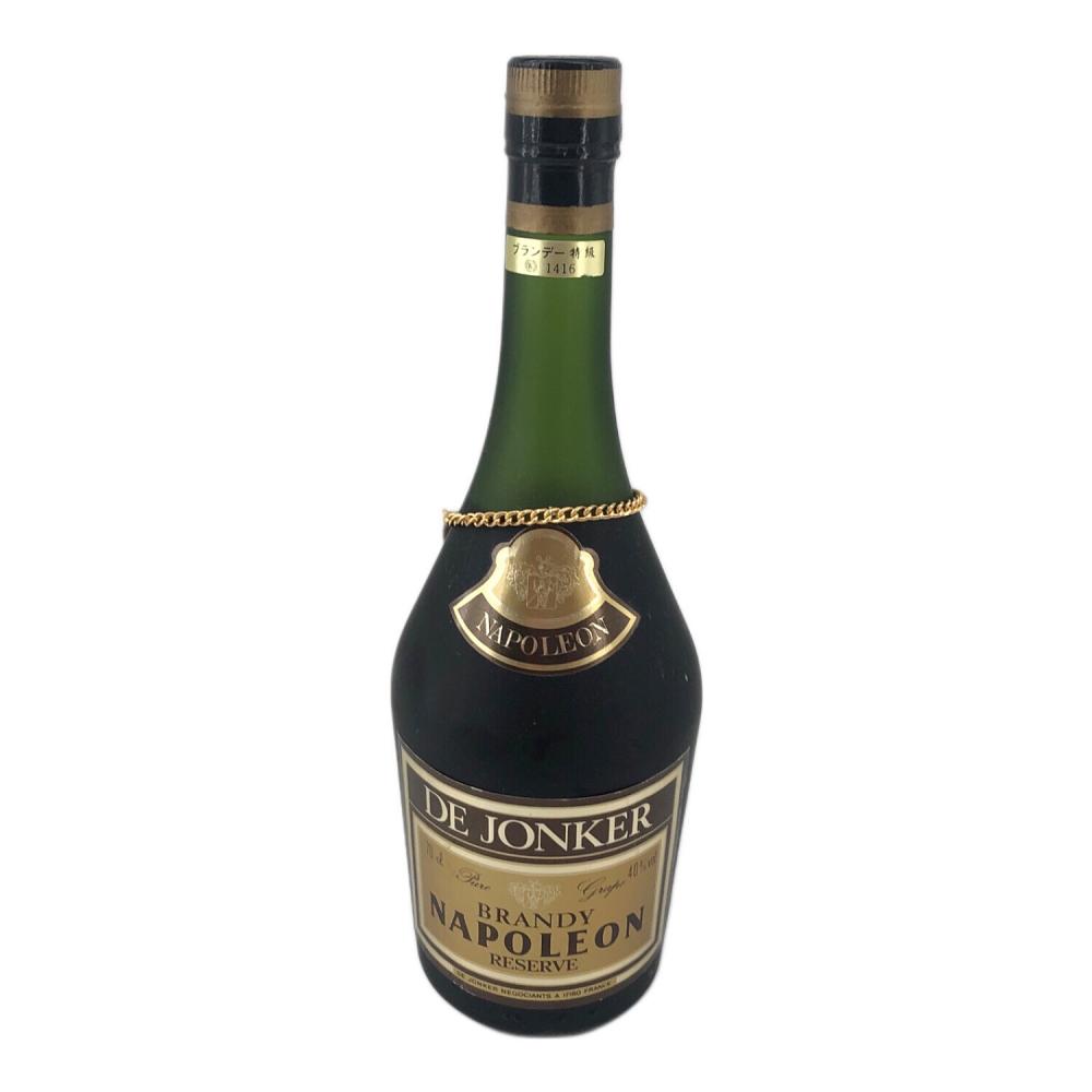 デ ジョンカー ブランデー 700ml 未開封｜トレファクONLINE