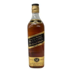 ジョニーウォーカー (Johnnie Walker) ウィスキー 750ml ブラックラベル 12年 旧ボトル 未開封