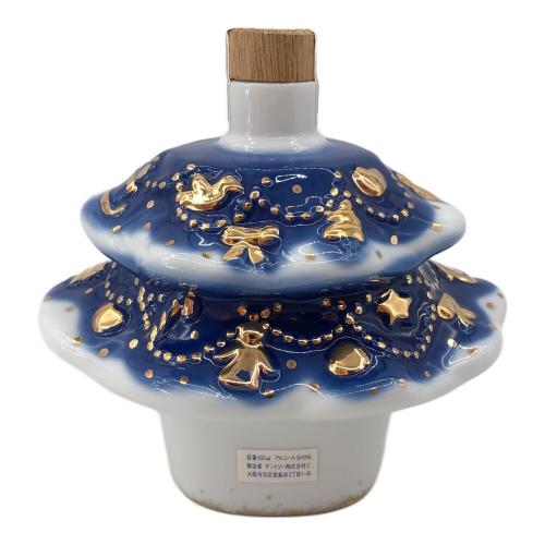 サントリー ブランデー 600ml メリークリスマス 1994 未開封  陶器ボトル 加藤工芸
