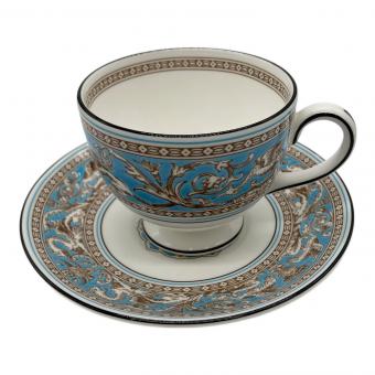 Wedgwood (ウェッジウッド) カップ&ソーサー フロレンティーン・ターコイズ
