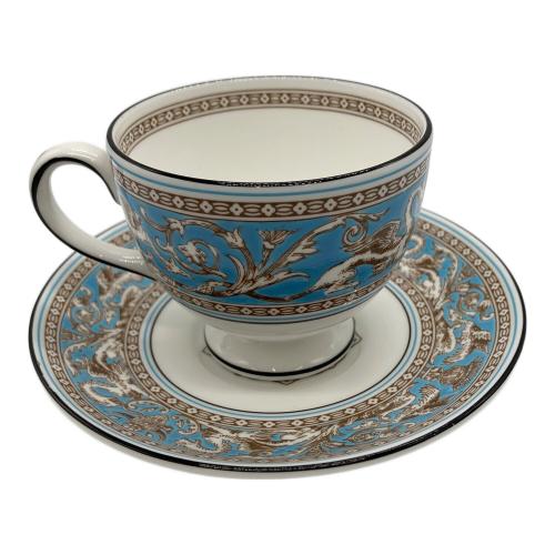 Wedgwood (ウェッジウッド) カップ&ソーサー フロレンティーン・ターコイズ