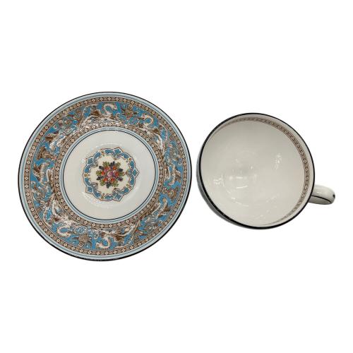 Wedgwood (ウェッジウッド) カップ&ソーサー フロレンティーン・ターコイズ