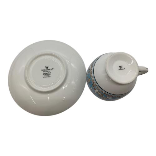 Wedgwood (ウェッジウッド) カップ&ソーサー フロレンティーン・ターコイズ
