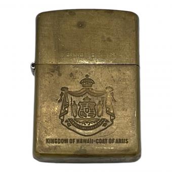 ZIPPO KINGDOM OF HAWAII COAT OF ARMS ゴールド 1990年製造