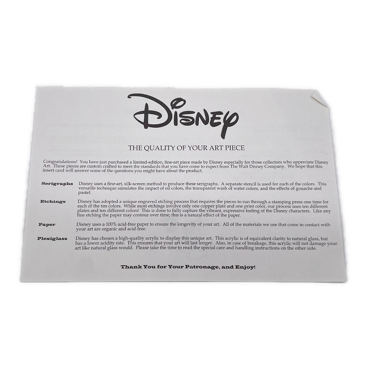 DISNEY (ディズニー) サイとアム わんわん物語 アートフレーム DISNEY (ディズニー) サイとアム わんわん物語 アートフレーム