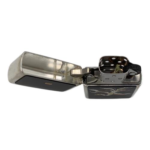 象嵌 ZIPPO 鶴