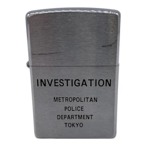 ZIPPO INVESTIGATION 1998年製造