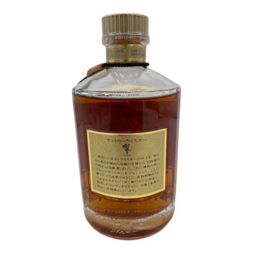 響 (サントリー（SUNTORY）) ジャパニーズウィスキー @ Π 750ml 箱無し 金キャップ・裏ゴールドラベル 未開封
