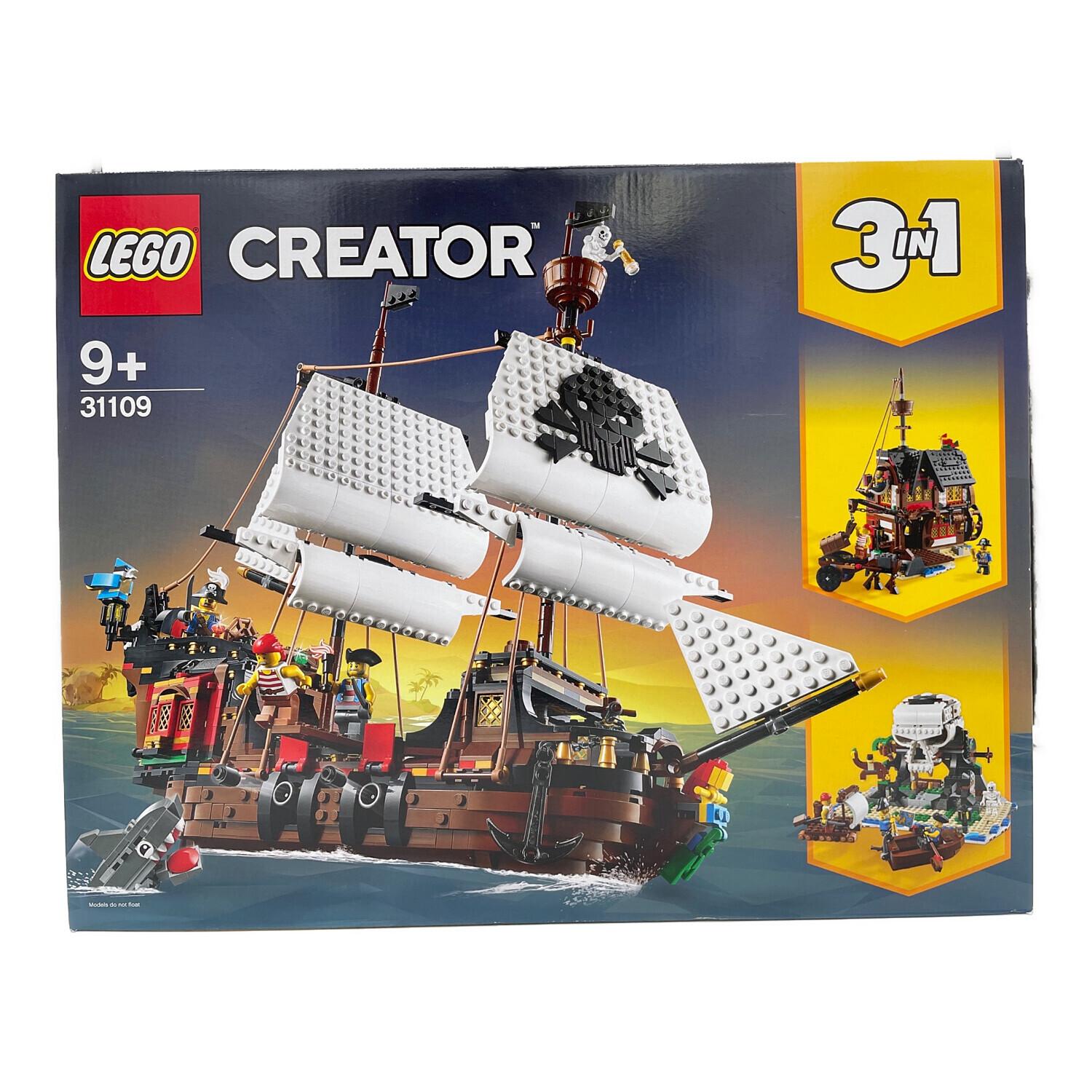 LEGO (レゴ) レゴブロック 31109 海賊船 クリエイター 3in1 未