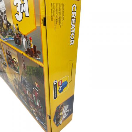 【中古】能面の彩色 LEGO (レゴ) レゴブロック 31109 海賊船 クリエイター 3in1 未開封