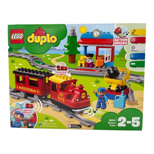 REGO (レゴ) レゴブロック duplo(デュプロ)キミが車掌さん！おしてGO機関車デラックス　未開封