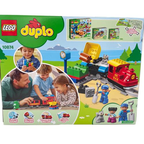 REGO (レゴ) レゴブロック duplo(デュプロ)キミが車掌さん！おしてGO機関車デラックス　未開封