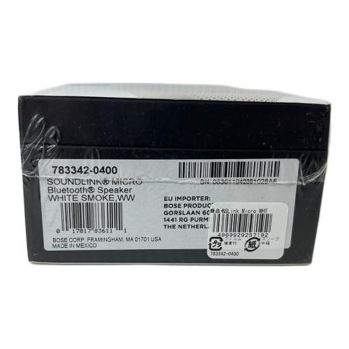 BOSE (ボーズ) Bluetooth対応スピーカー SOUNDLINK MICRO